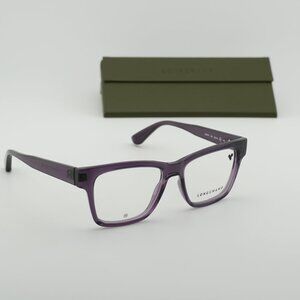 Longchamp LO2737 501 Rectangle Eyeglasses 52mm - Transparent Plum